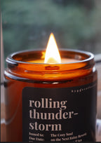 Rolling Thunderstorm – Coconut Apricot Wax Candle
