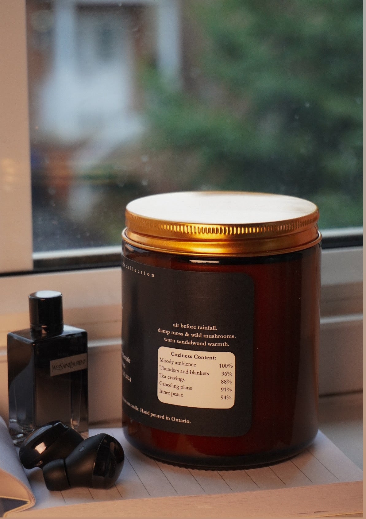 Rolling Thunderstorm – Coconut Apricot Wax Candle