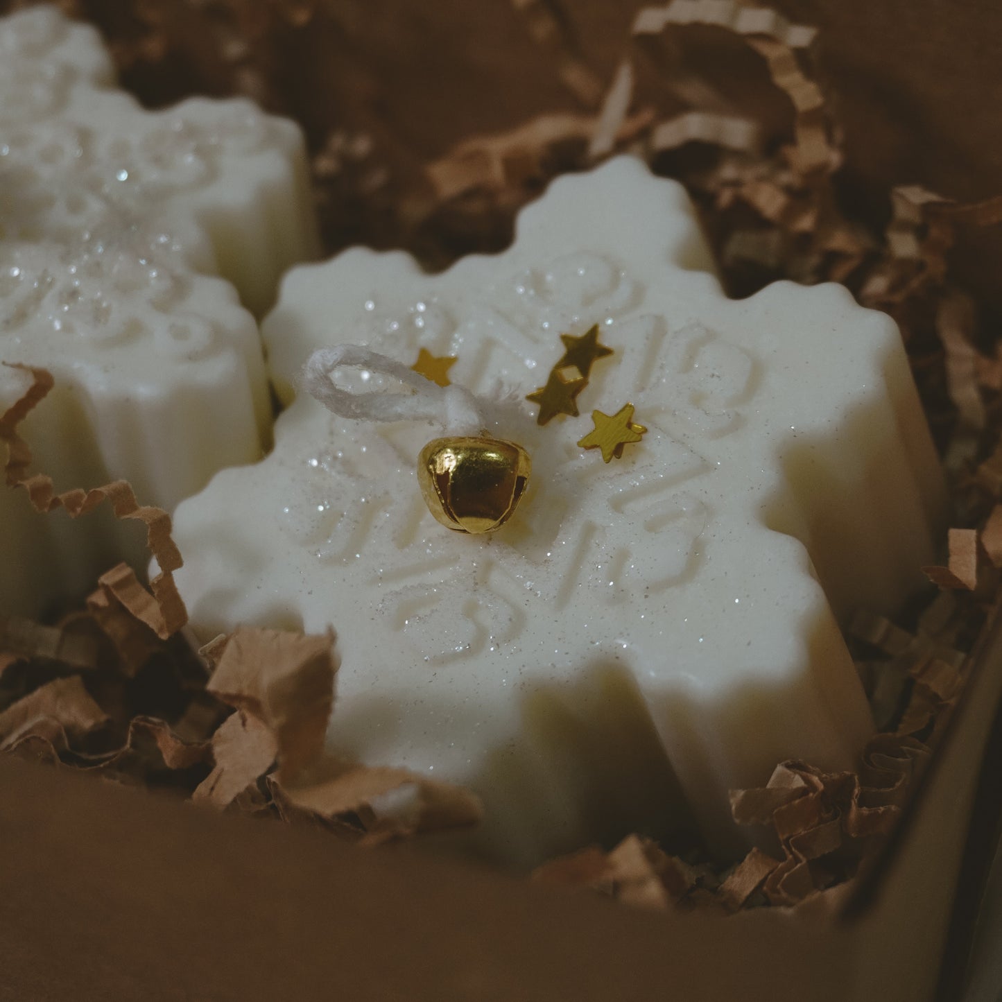 Snowflake Votive Candle gift box-Soy blend Wax