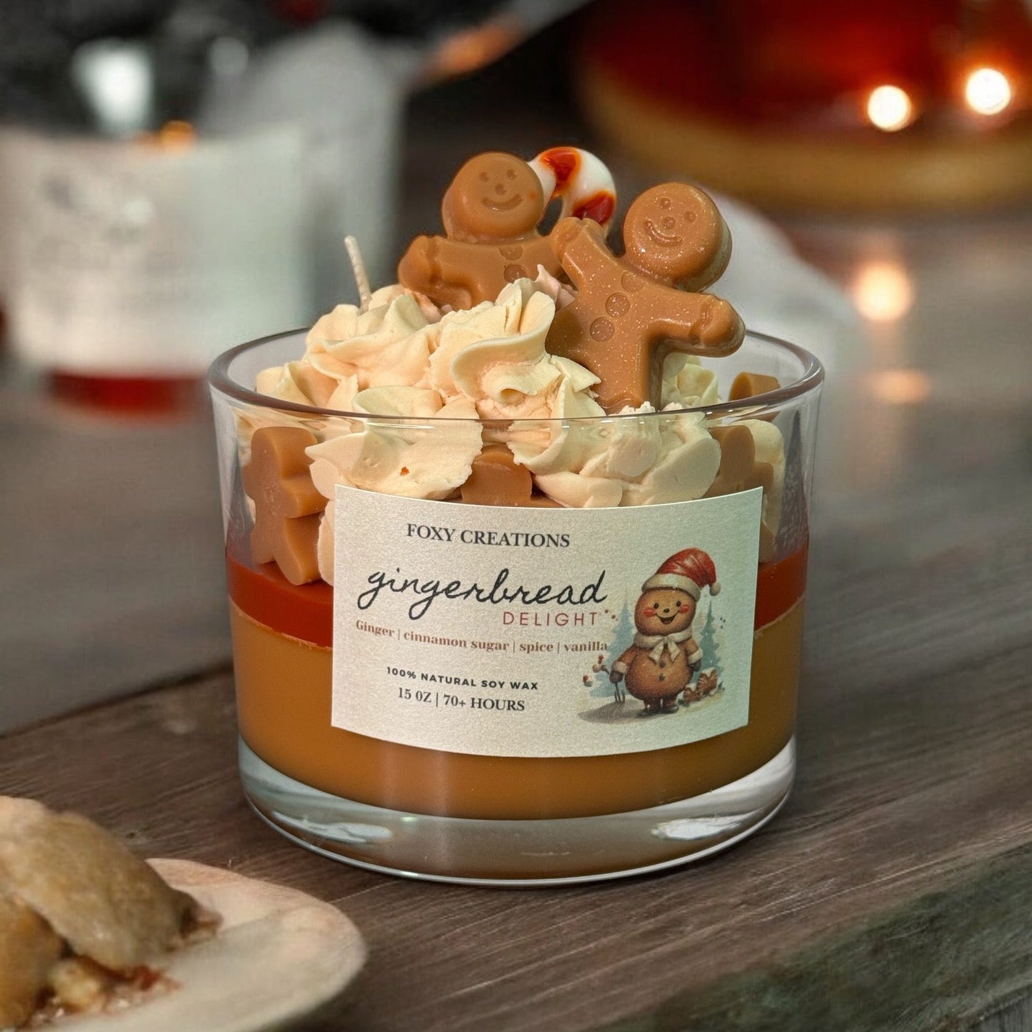 Gingerbread Delight- 100% Natural Soy Wax