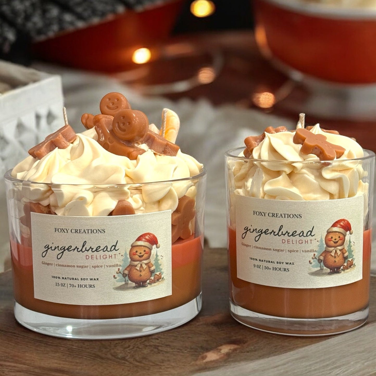 Gingerbread Delight- 100% Natural Soy Wax