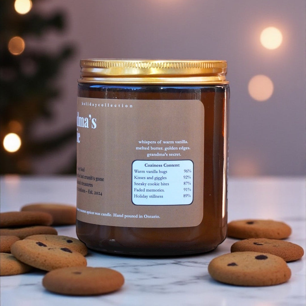 Grandma's Cookie Jar-Luxury Coconut Apricot Wax Candle