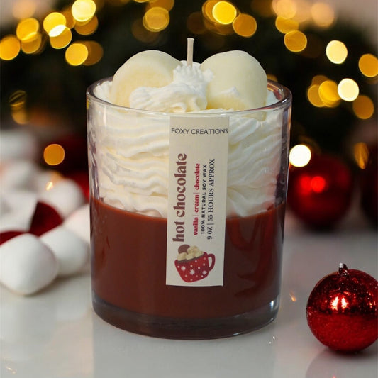 Hot Chocolate - Natural soy wax candle